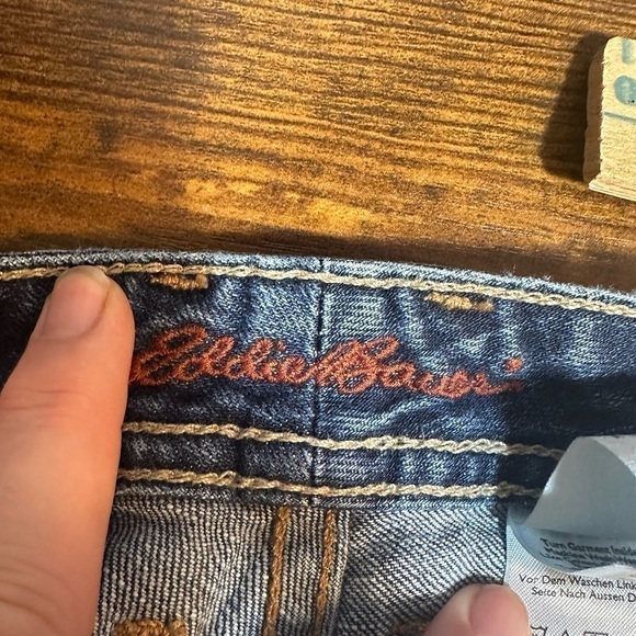 Eddie Bauer Women’s Classic Bootcut Jeans Size 8 R - Picture 11 of 14